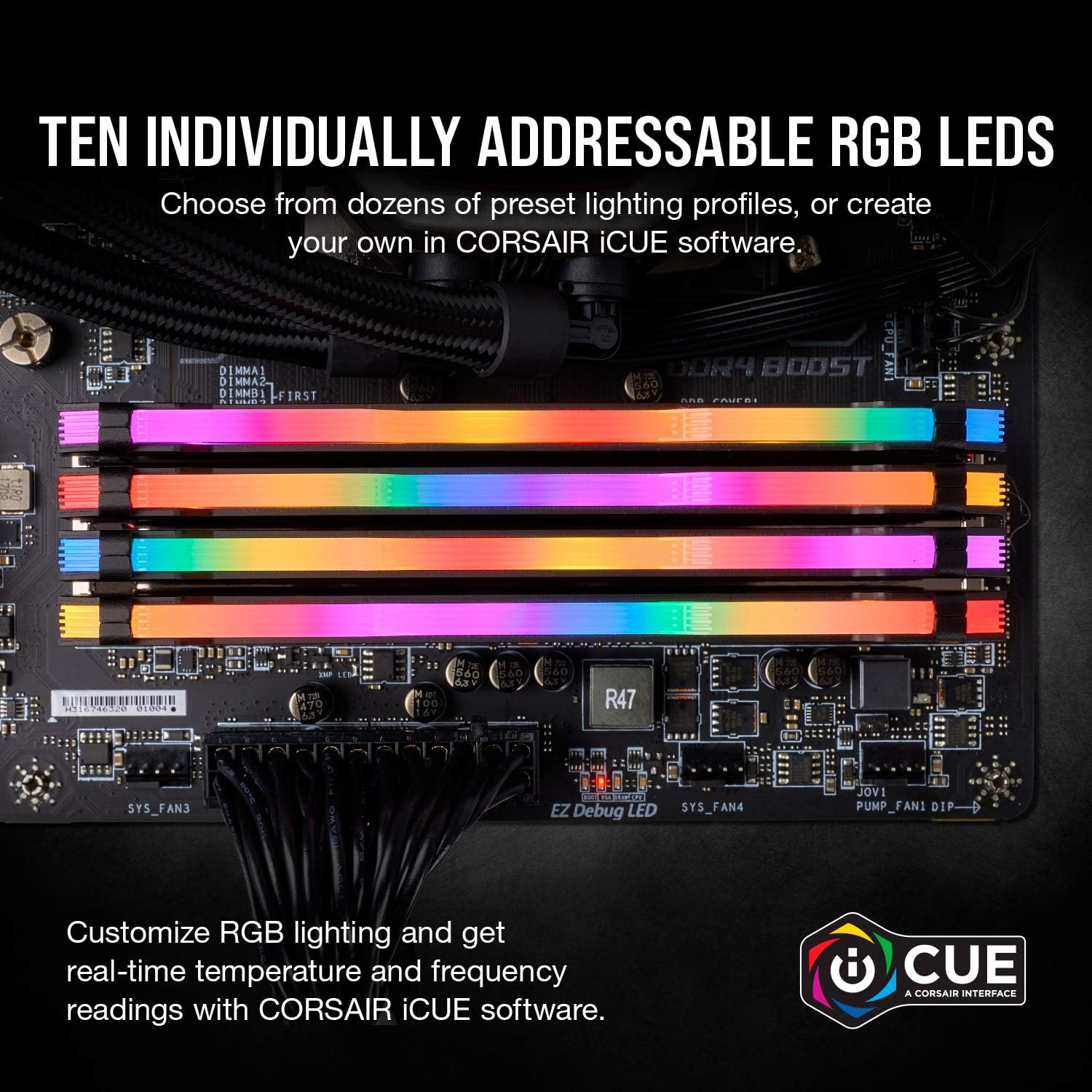 💥Today Only⚡CORSAIR Vengeance RGB PRO DDR4 32GB 3600MHz Memory
