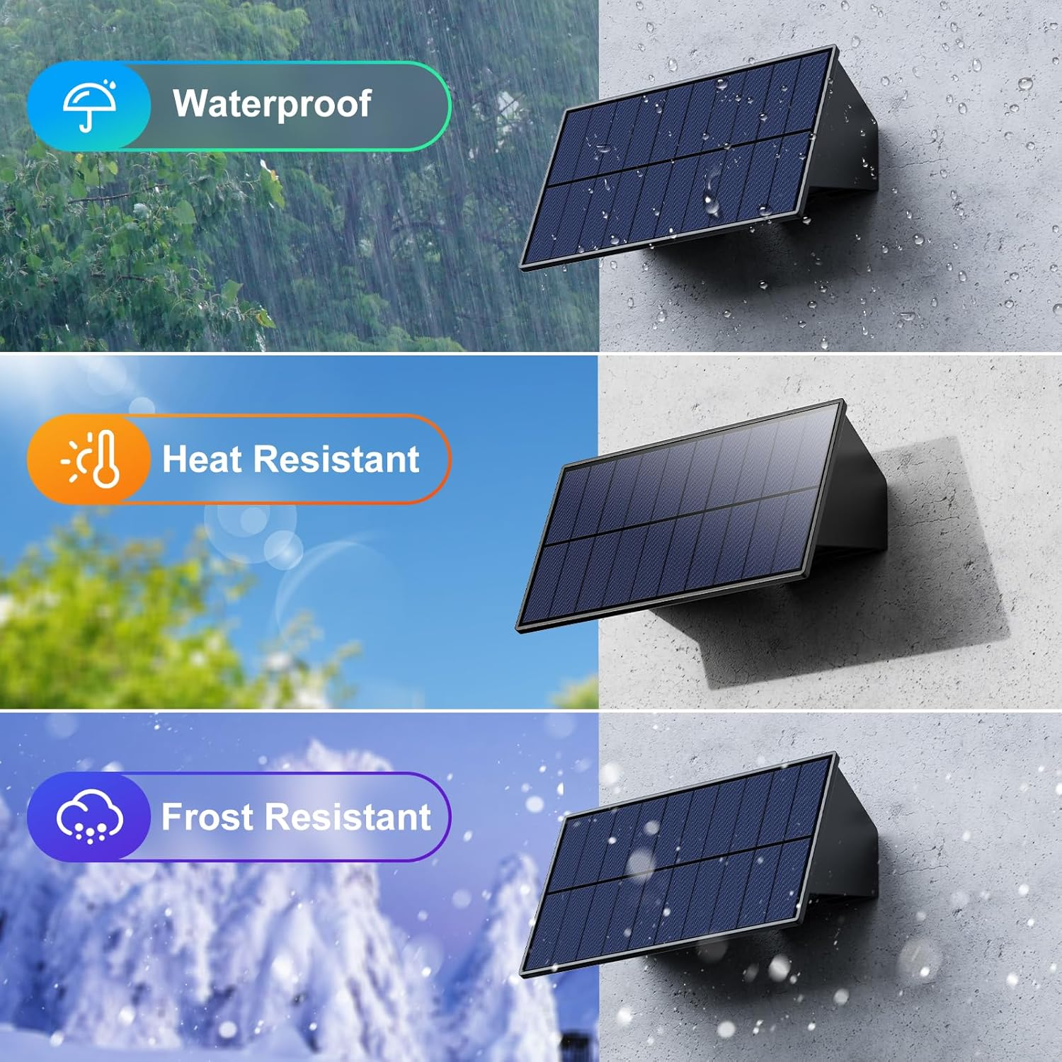 🏡[Online Exclusive] 12 Pack Solar Up and Down Wall Lights - Outdoor Waterproof Decorative LED Lamps for House Exterior, Fence & Patio [🔥Top Rated]