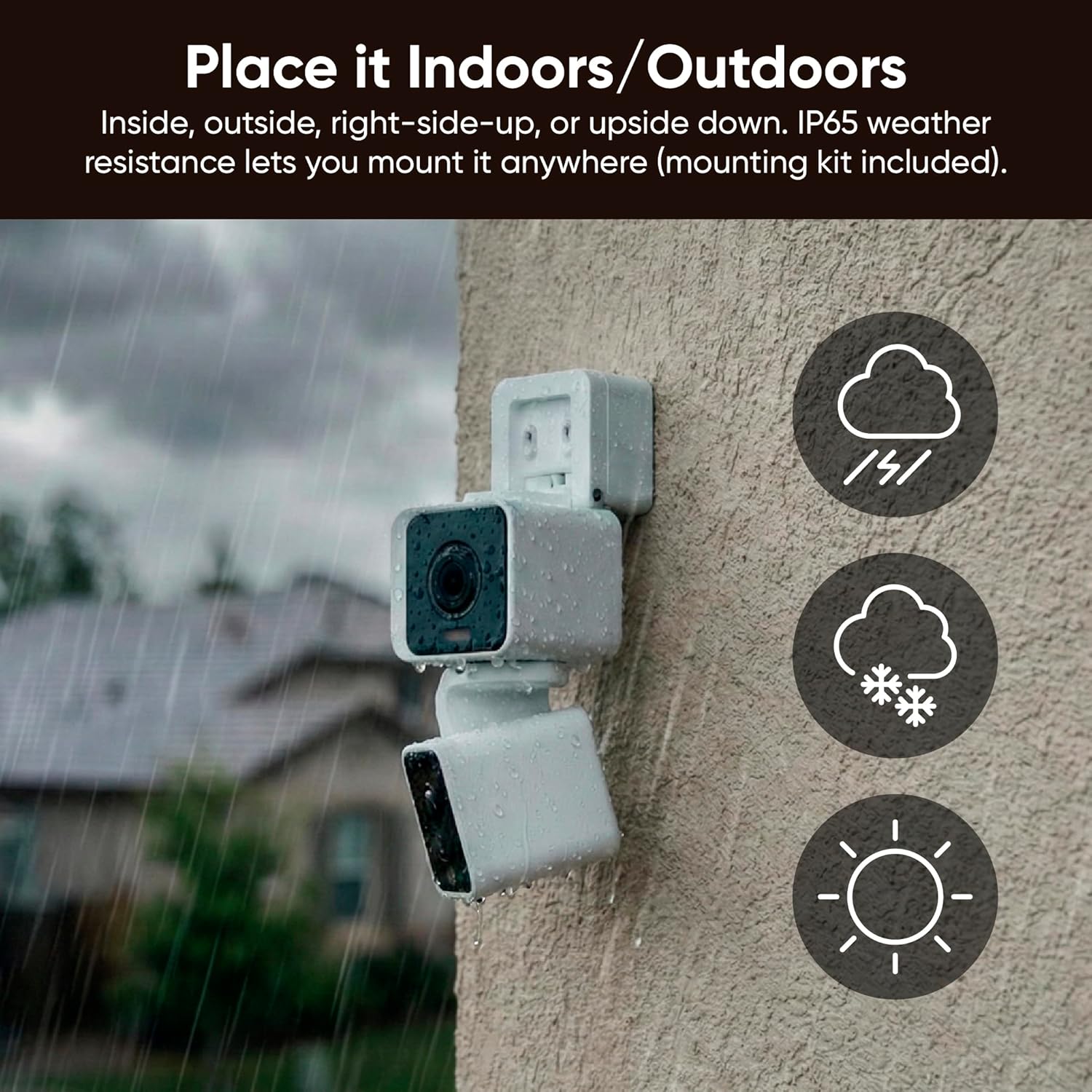 🔥Summer Sale🔥WYZE Duo Cam Pan , Indoor/Outdoor IP65 2K 360° Pan
