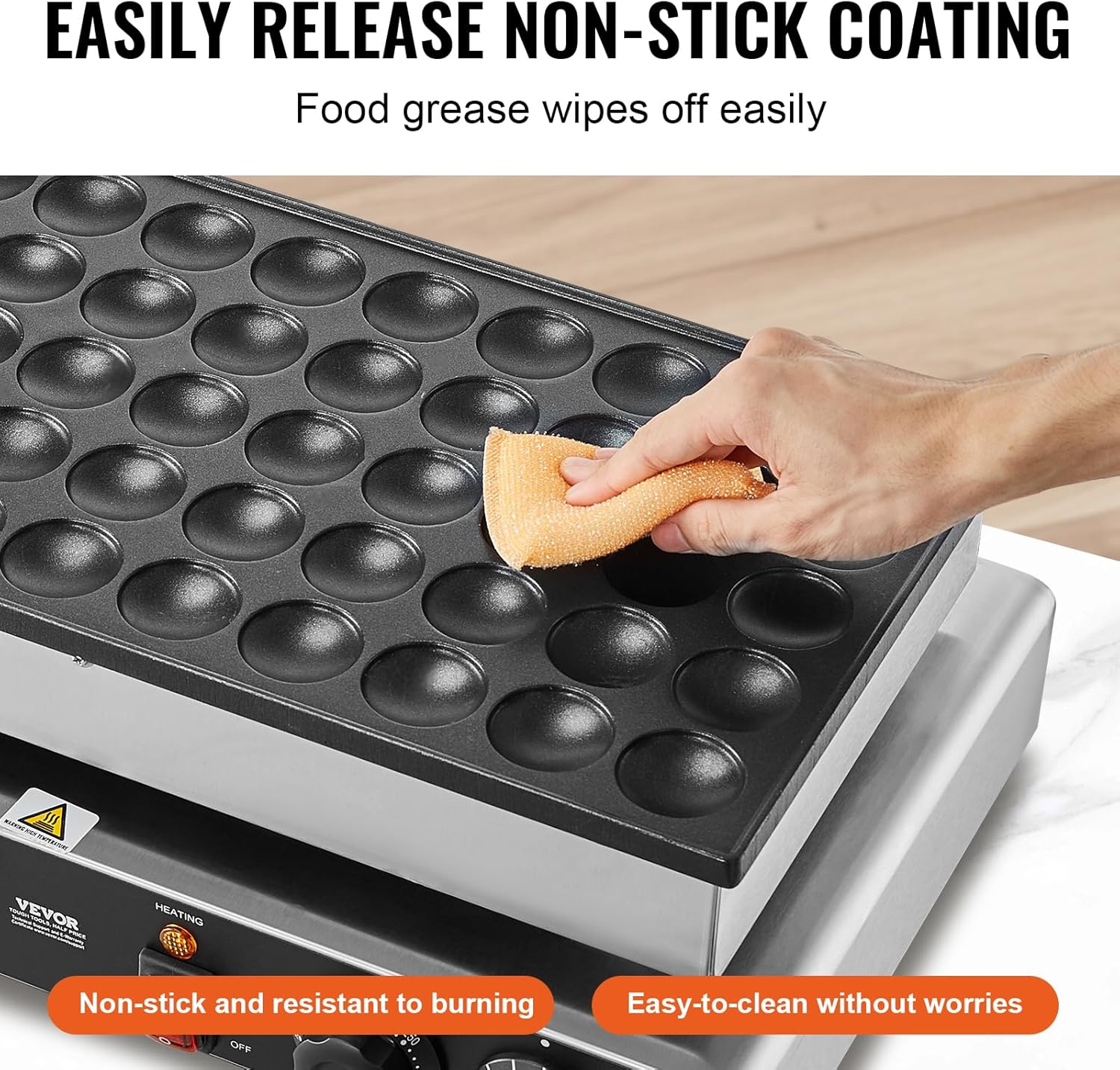 🔥Summer Sale🔥VEVOR 110V Mini Dutch Pancake Baker