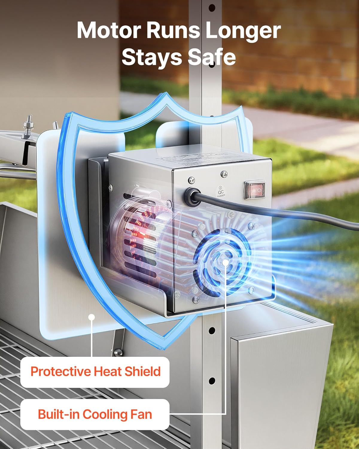🔥Summer Sale🔥VEVOR Automatic Rotating Grill