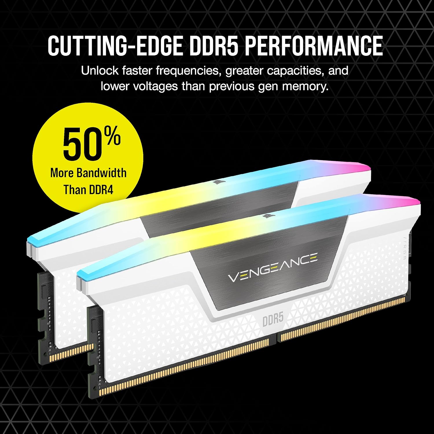 💥Today Only⚡CORSAIR Vengeance RGB DDR5 32GB/64GB/96GB 6400MHz Gaming RAM