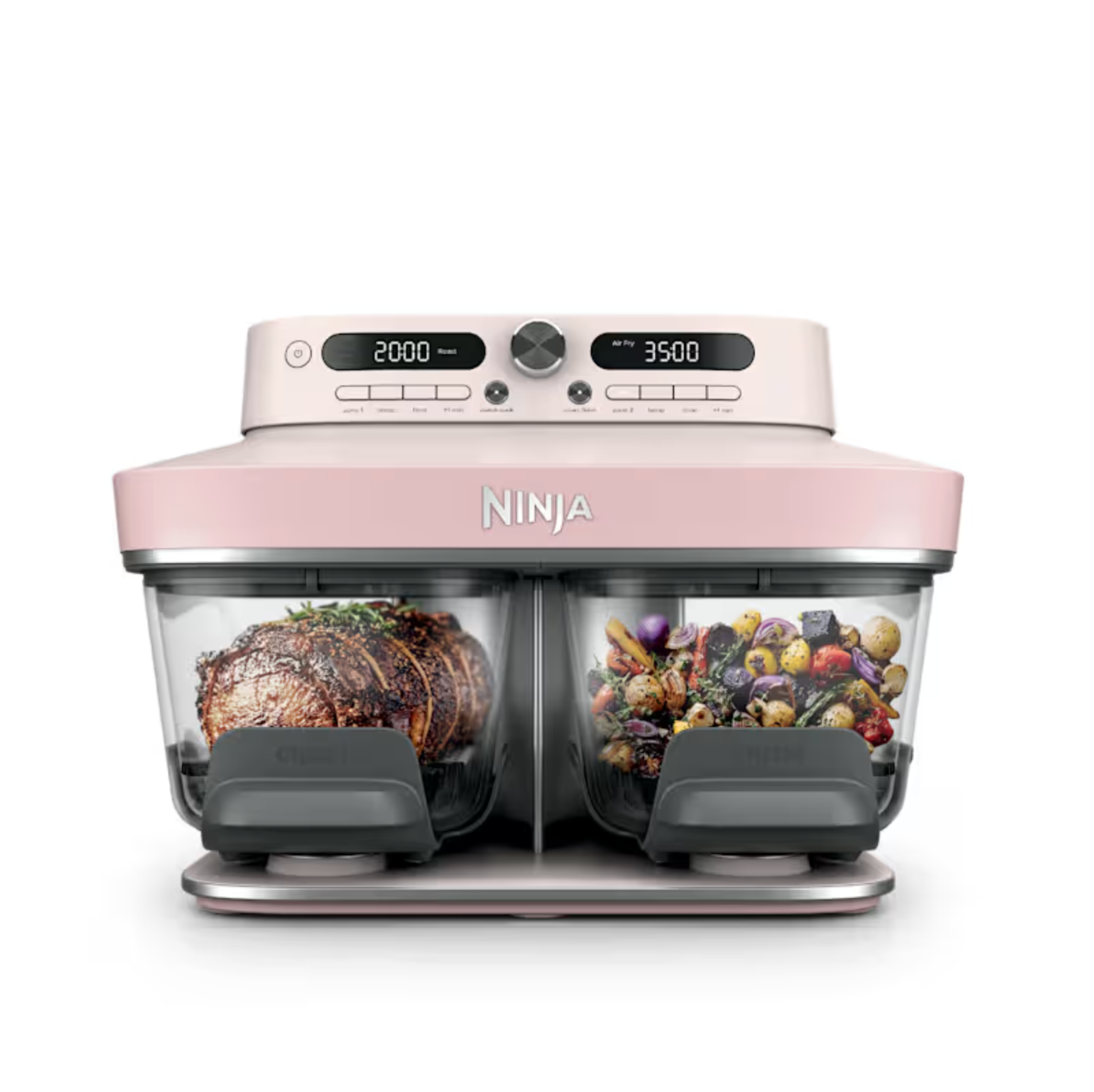 Ninja Crispi® DualZone™ Glass Countertop Air Fryer in CyberSpace