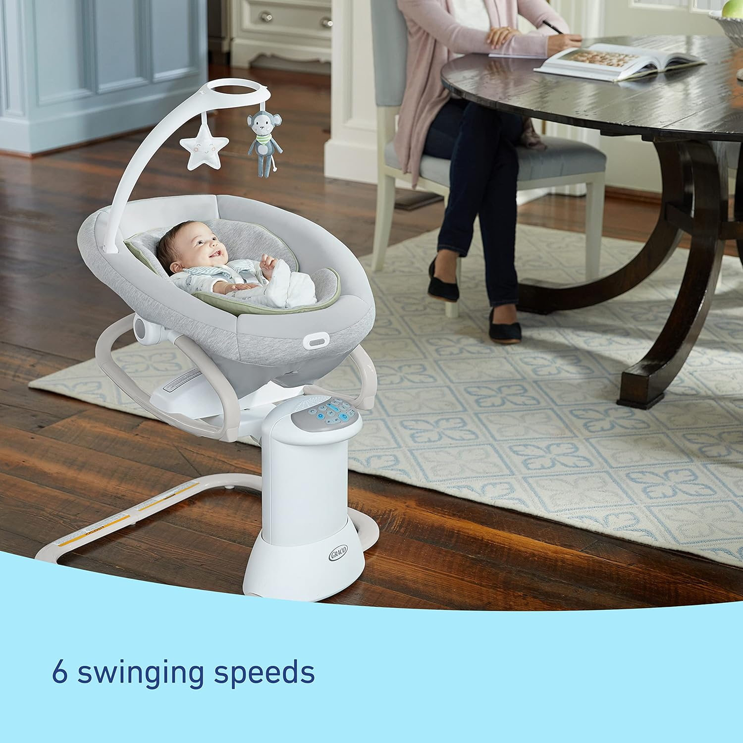 💥 CLEARANCE | Graco Portable Infanct Rocker & Soothing Baby Swing Combo – SAVE TODAY ✨