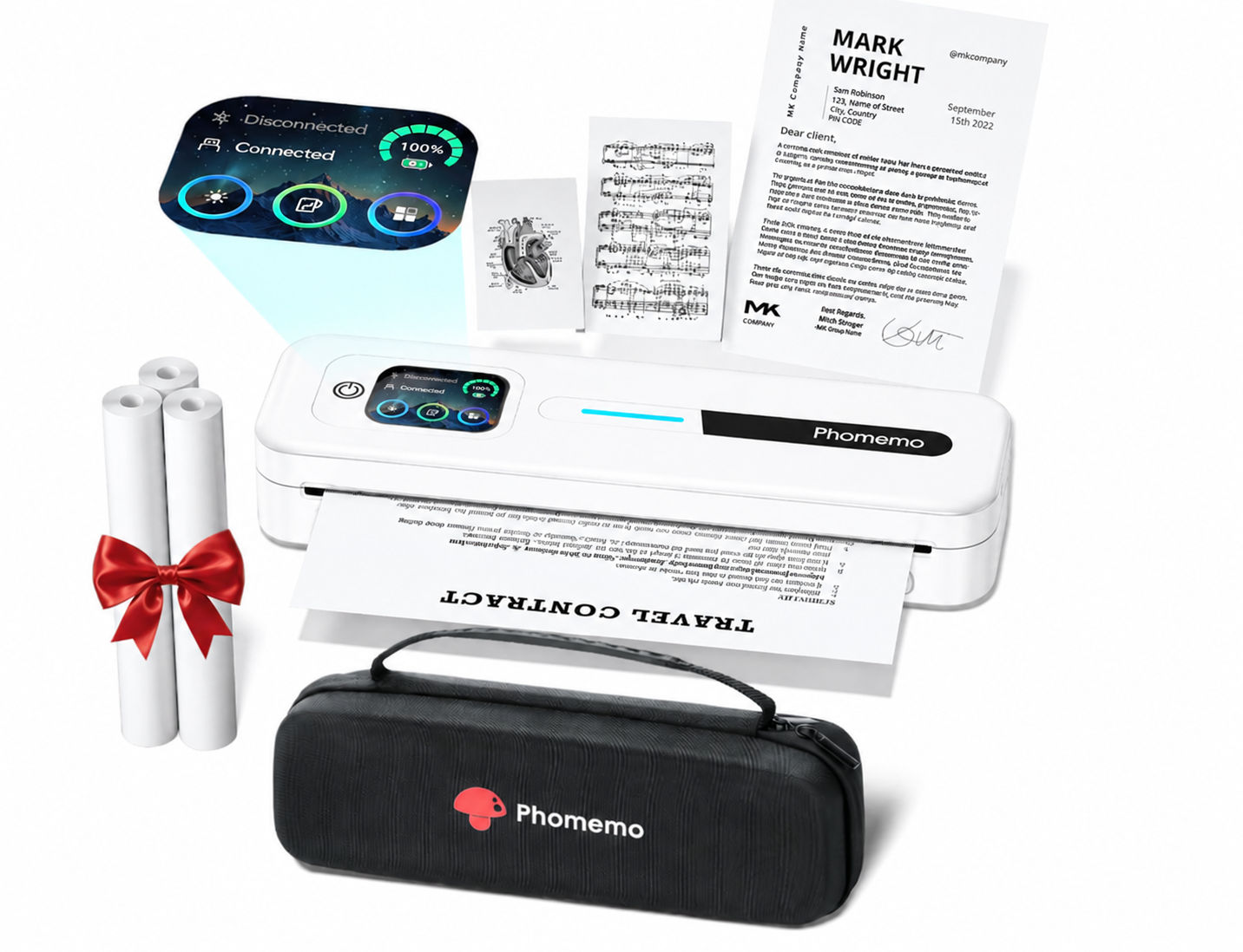 🚨 CLEAROUT DEAL | Premium Phomemo M832D Mini Wireless A4 Document Printer – BUY NOW ✨