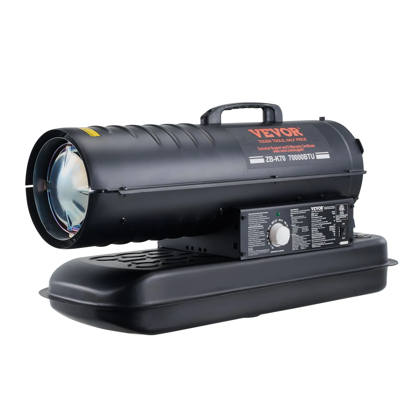 💥Special Offers⚡🔥VEVOR 70,000 BTU Kerosene Forced Air Heater