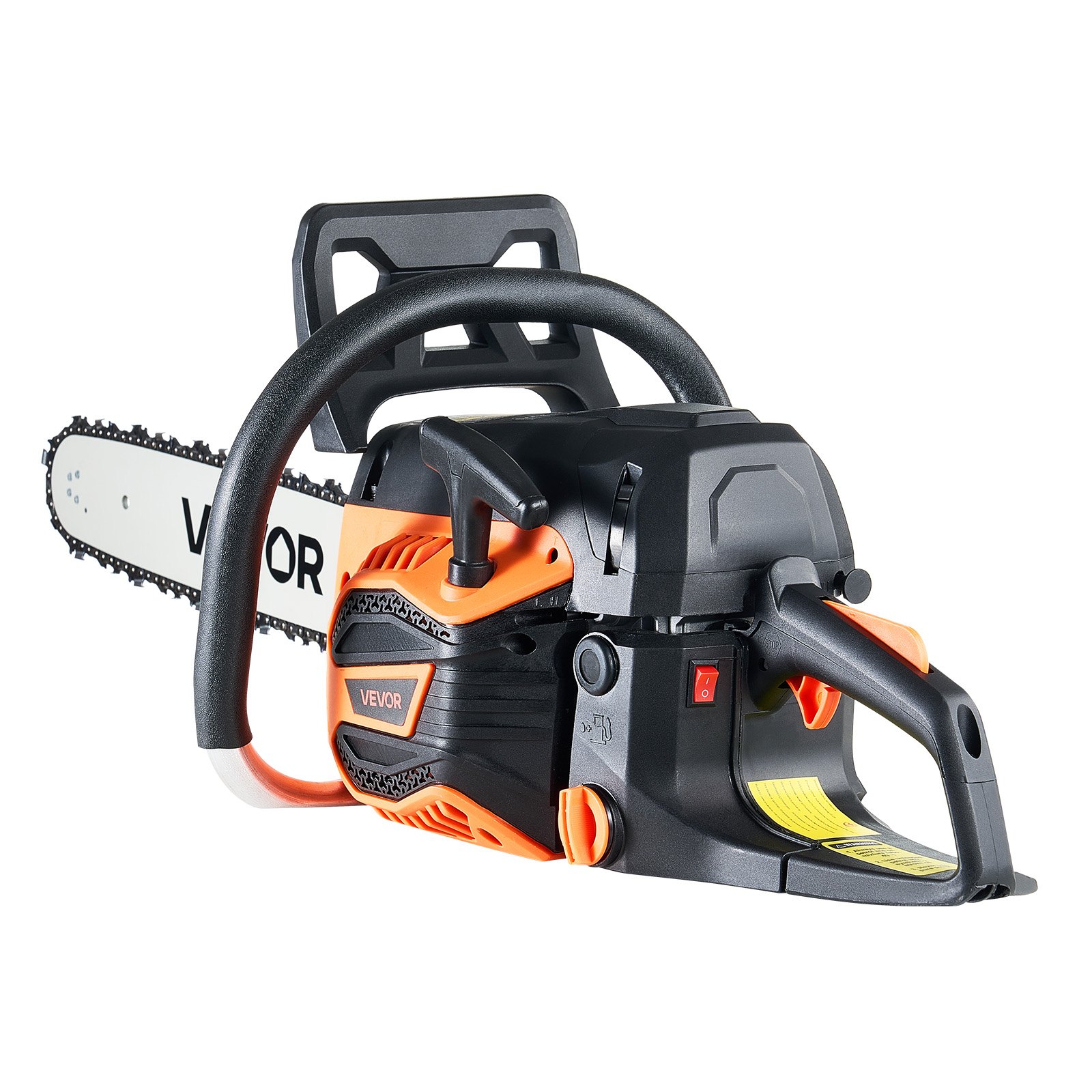 🔥Last Day 49% OFF🔥VEVOR 62 cc Gas Chainsaw, 20 inch Gas Powered Chainsaw, 3.8 HP Power Chain Saw with Non-Slip Handle, Gas-Powered Chainsaws with Dual Fuel Tanks, For Wood Cutting, Tree Trimming, and Land Clearing