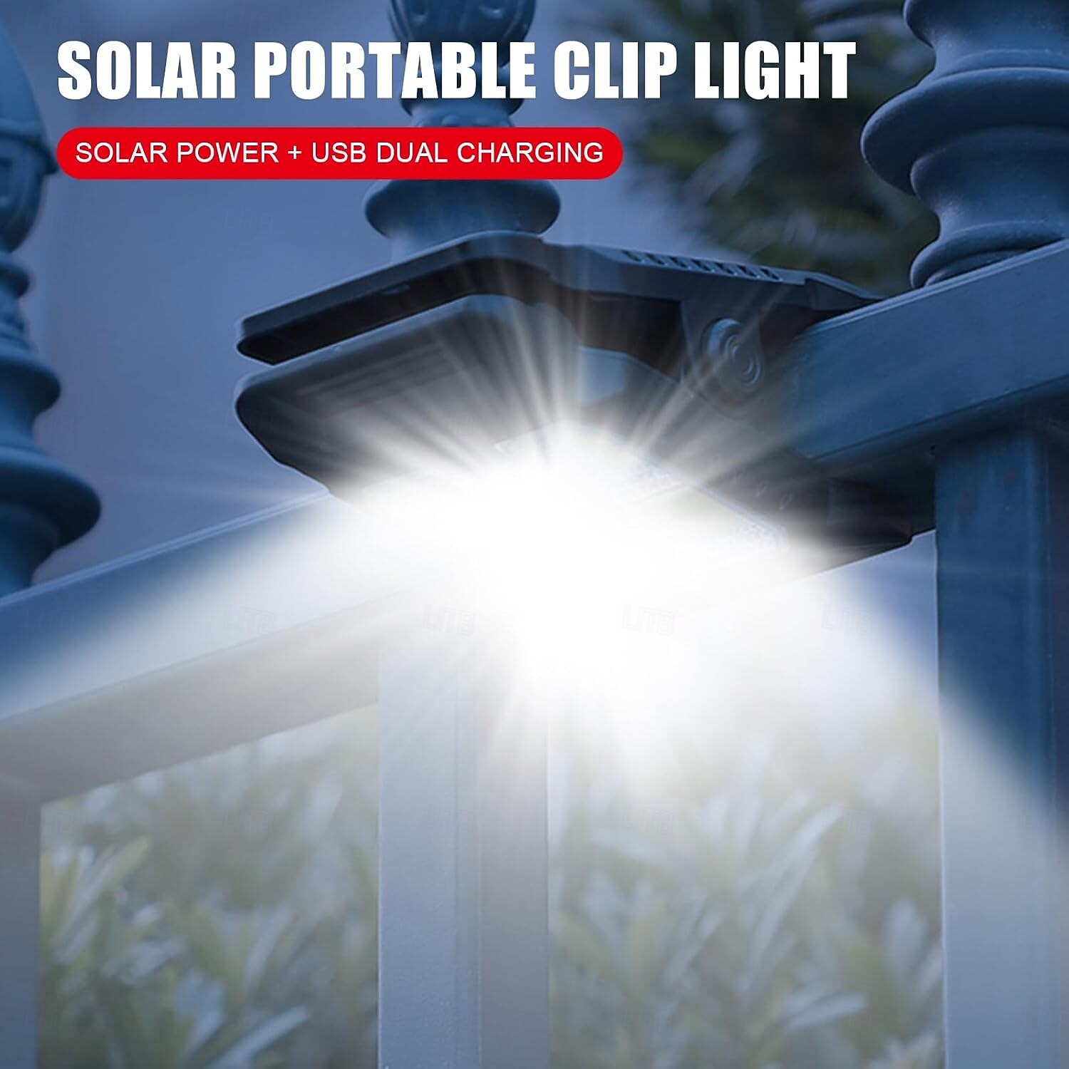 🔥Limited Offer ☀️Solar Clip Light
