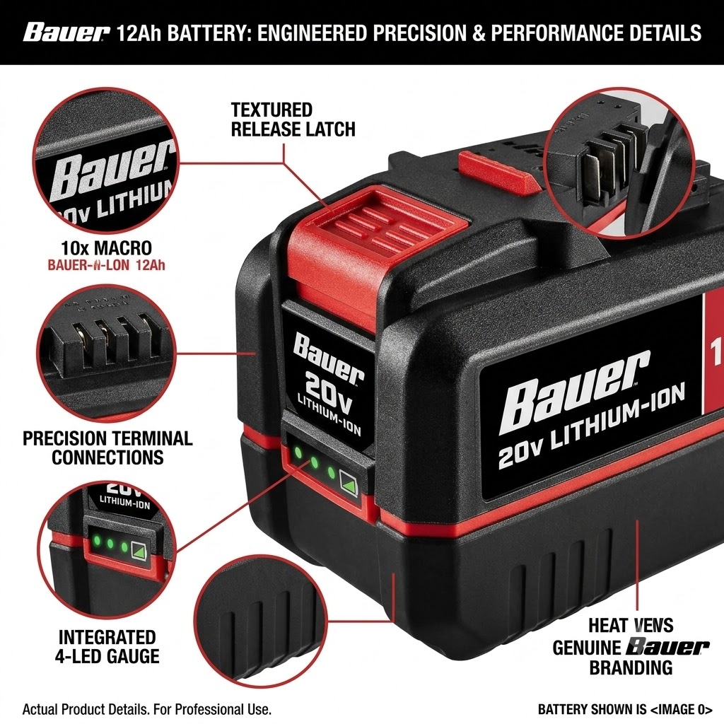 BAUER High-Capacity Lithium-Ion Battery Pack (2pk)