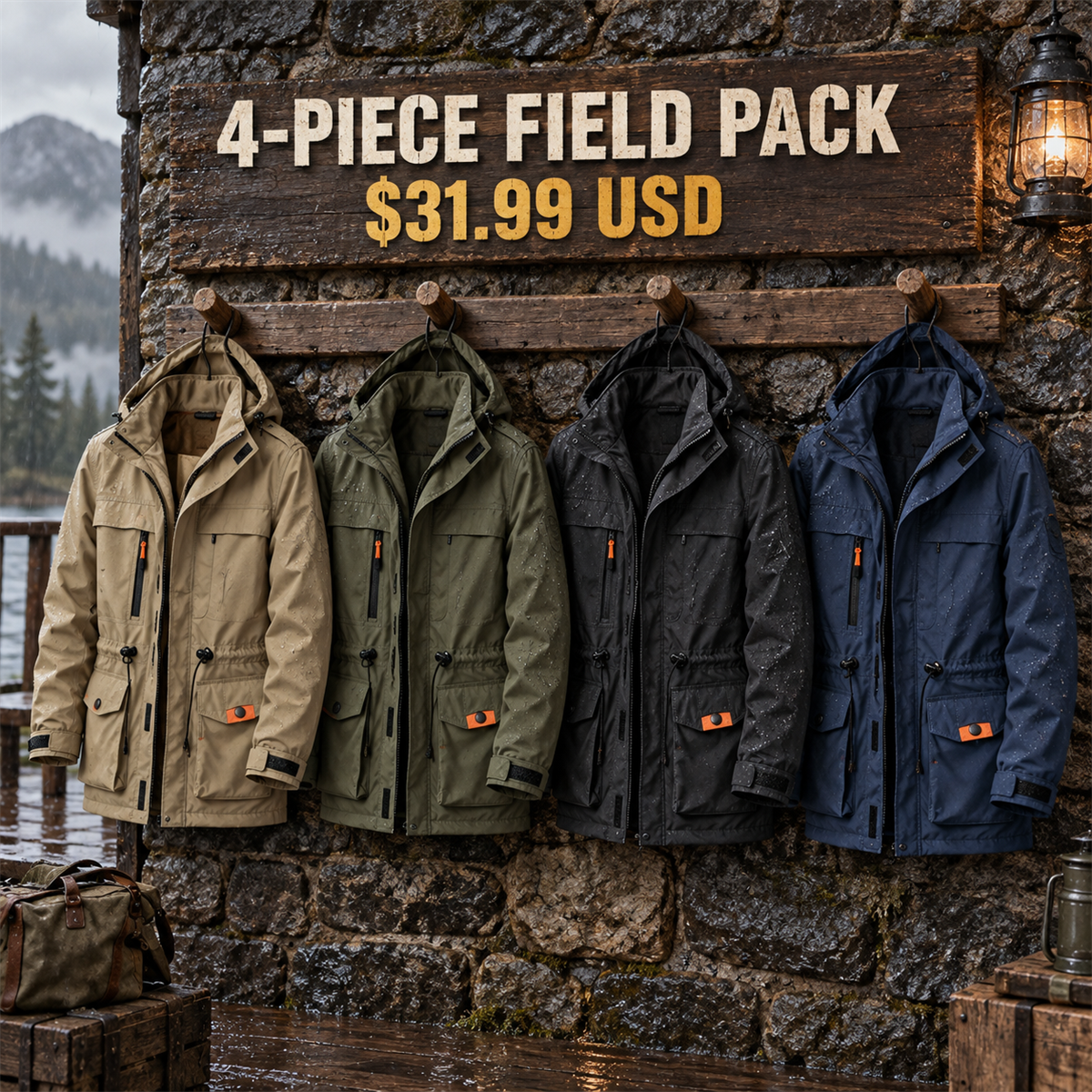 4-Piece Field Pack | exact multipack selection