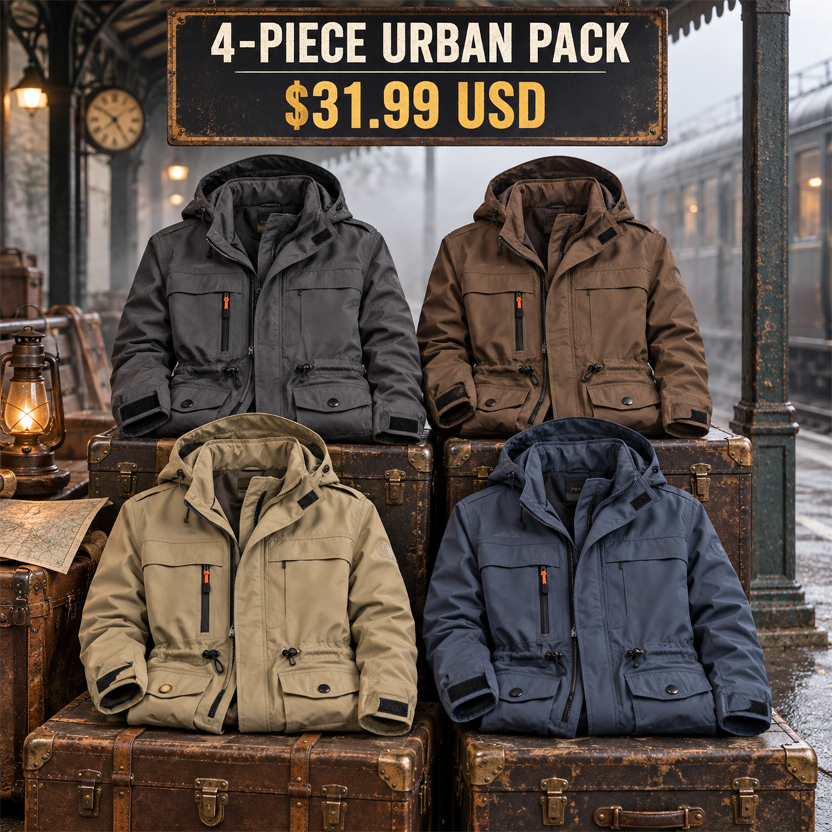 4-Piece Urban Pack | exact multipack selection
