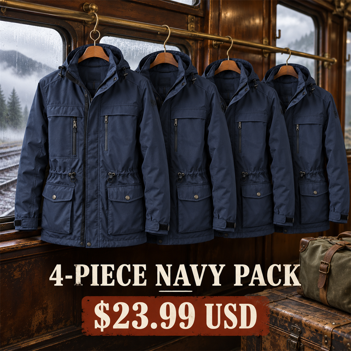 4-Piece Navy Pack | exact multipack selection
