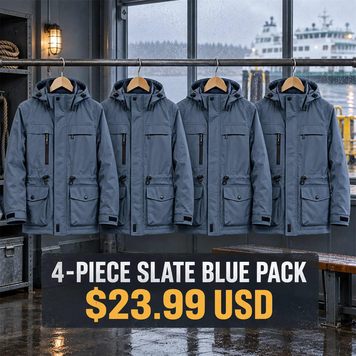 4-Piece Slate Blue Pack | exact multipack selection