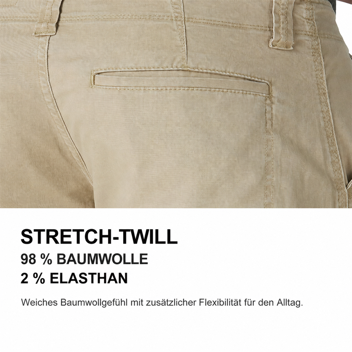 9er-Pack Herren-Stretch-Cargohosen in Relaxed Fit mit 6 Taschen - 03