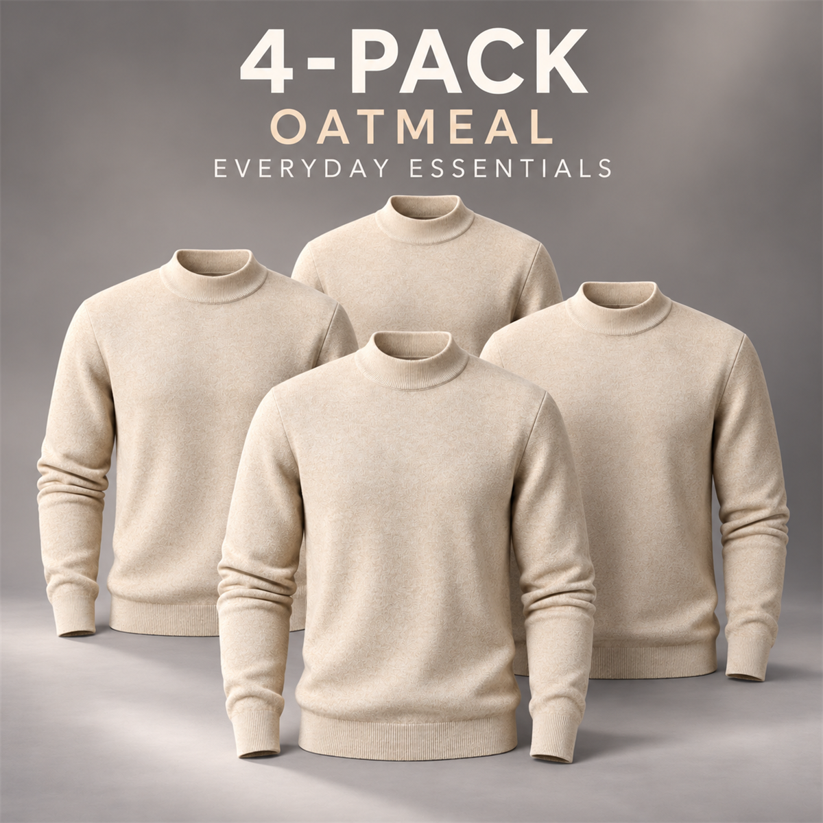 4-Pack (Oatmeal) | promotional style image