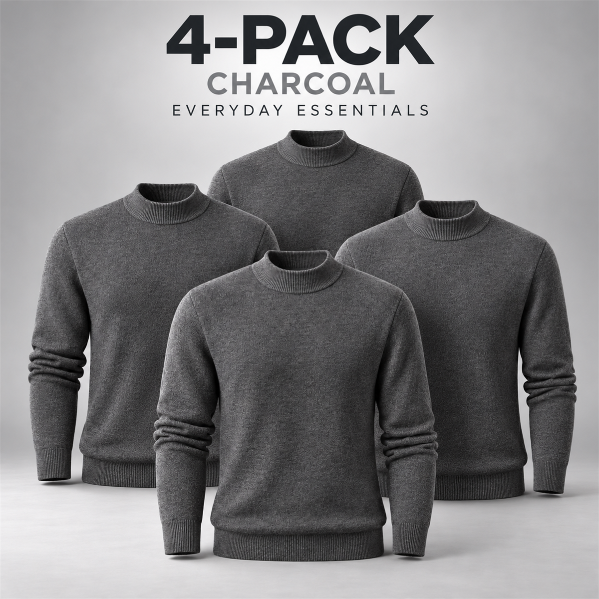 4-Pack (Charcoal) | promotional style image