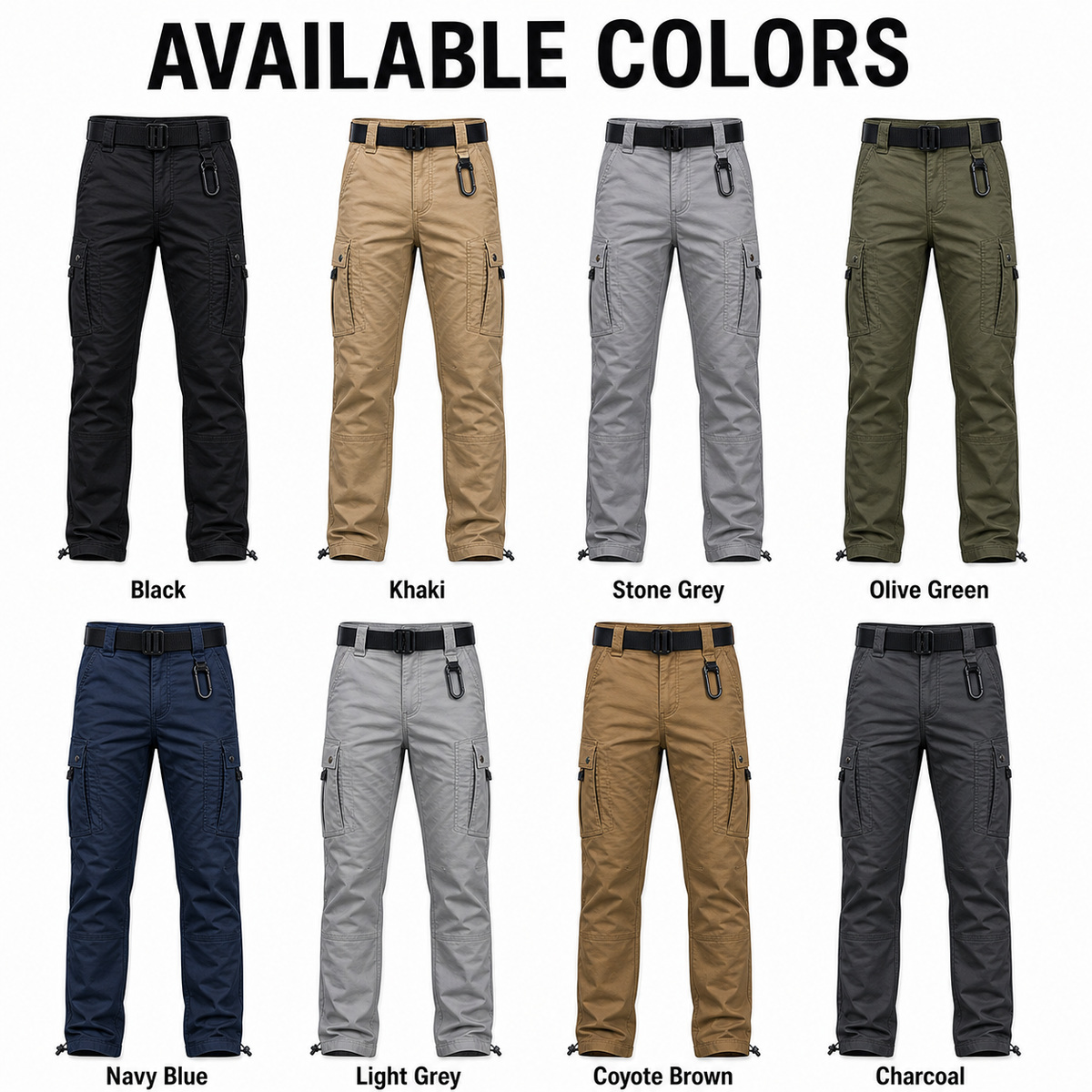 Available colors tactical utility pants guide