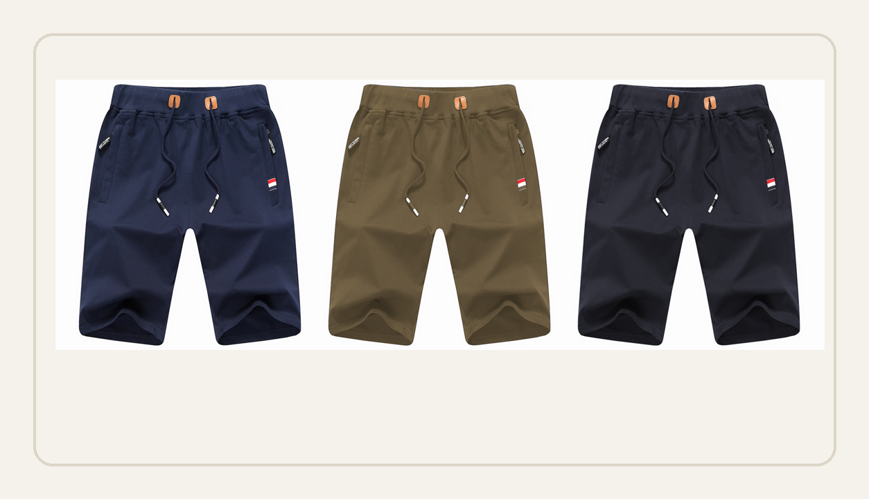 🔥CLEARANCE SALE🔥 Men's Flag Patch Drawstring Shorts banner