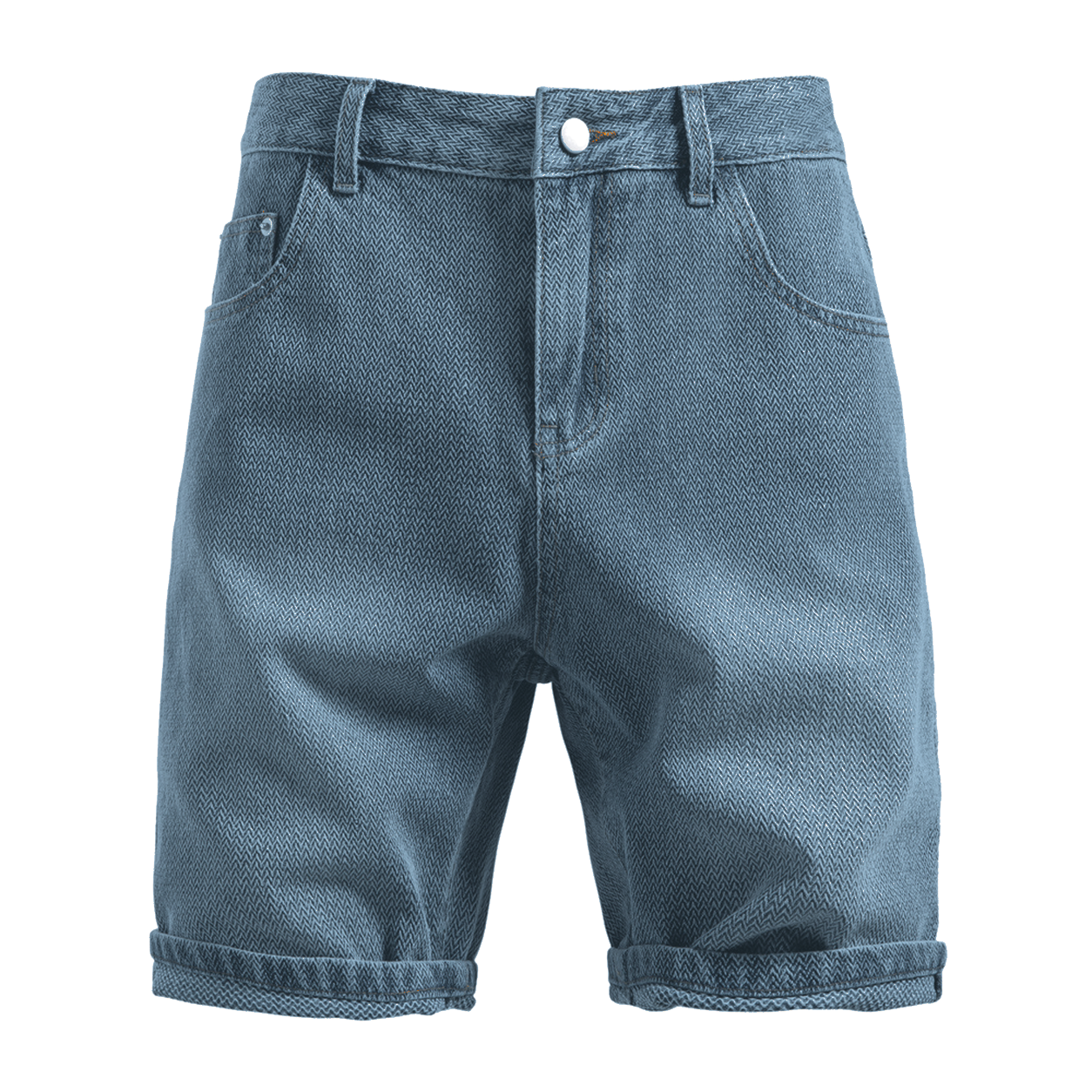 🔥CLEARANCE SALE🔥 Men's Herringbone Denim-Look Casual Shorts