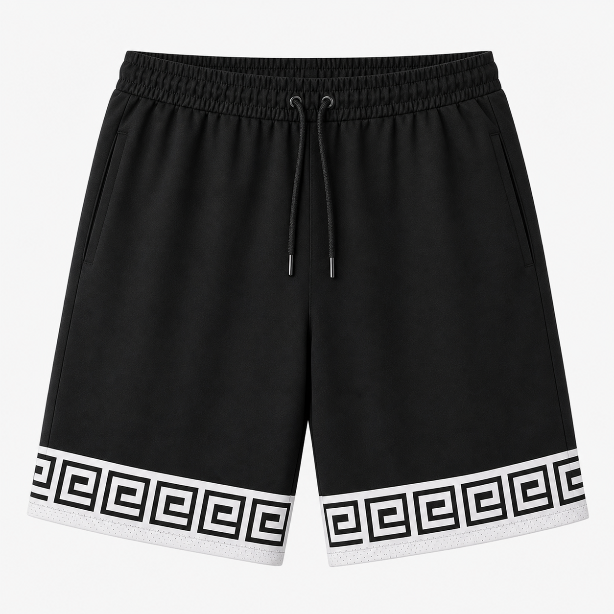 🔥CLEARANCE SALE🔥 Men's Greek Key Hem Athletic Shorts