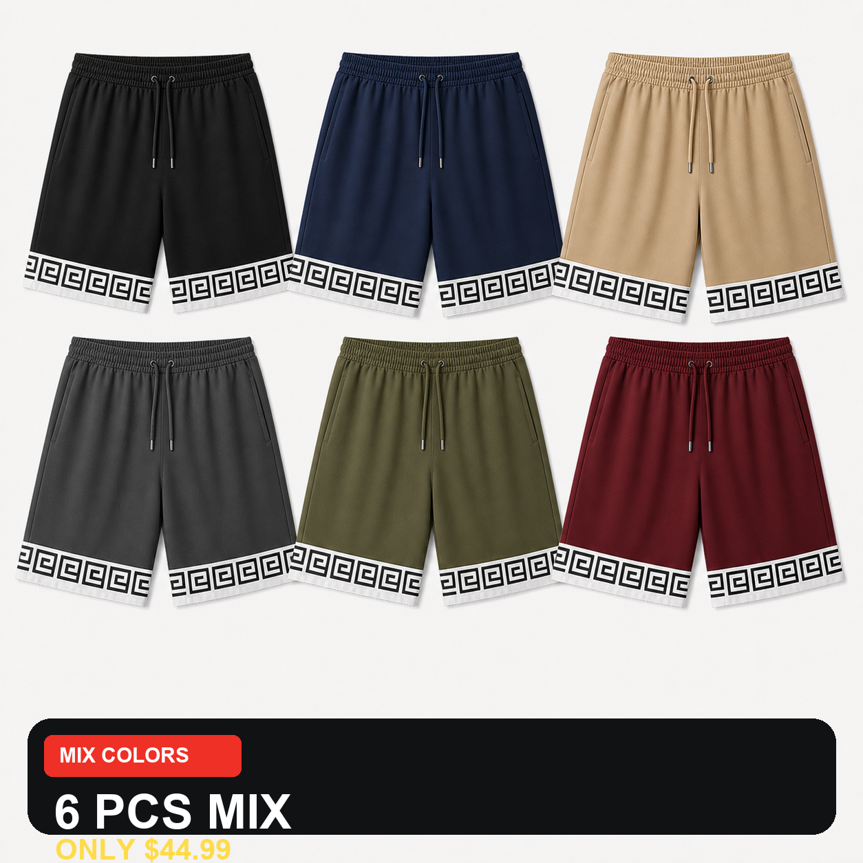 6 PCS MIX ONLY $44.99