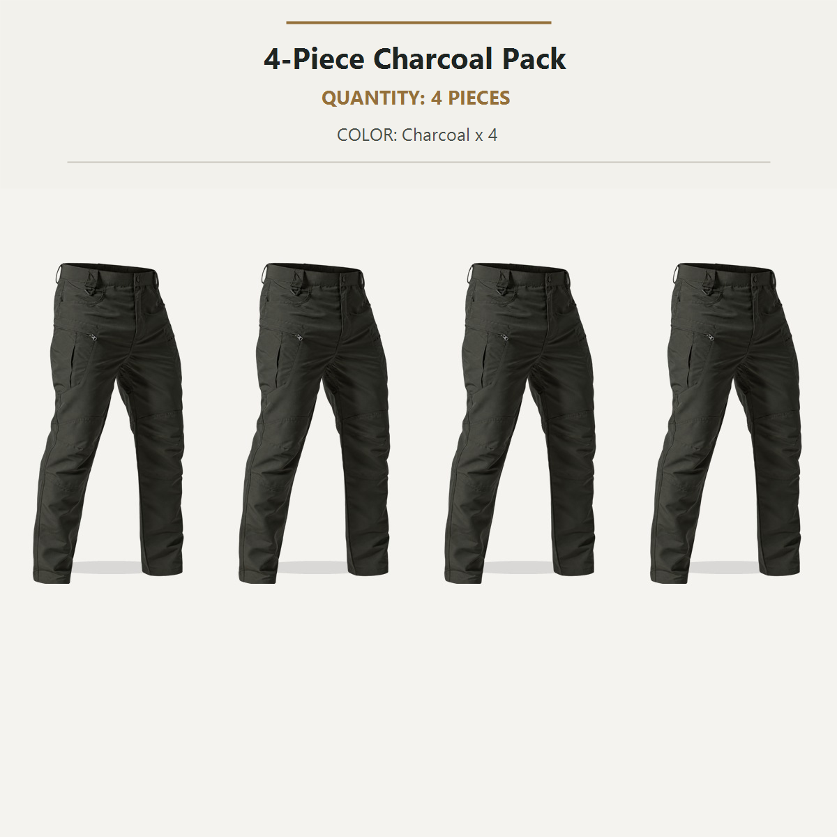 p74 - 4-Piece Charcoal Pack