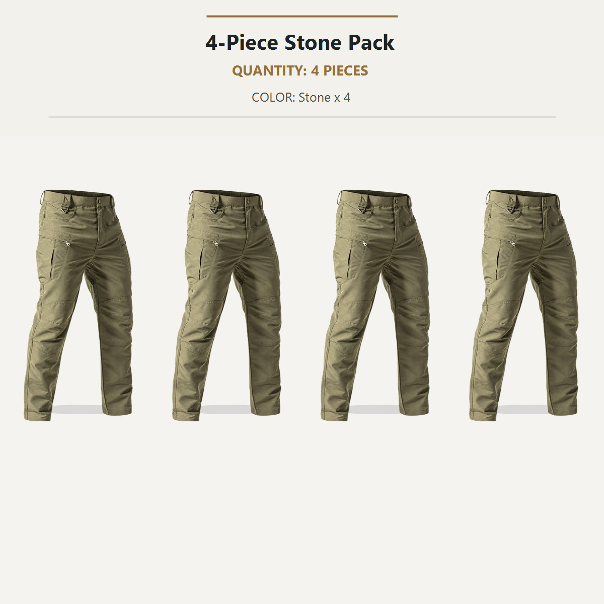 p74 - 4-Piece Stone Pack