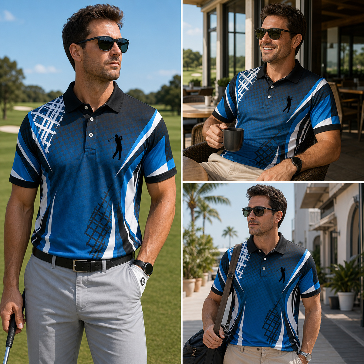 Golf course clubhouse casual styling