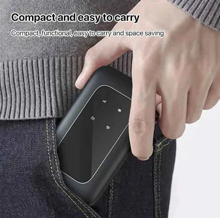 📶 Pocket WiFi – Ready in Seconds No Setup. No Hassle. Just Connect.