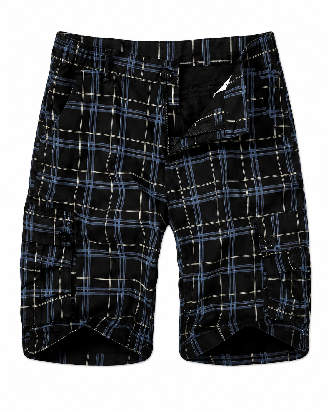 Camo Shorts for Men Classic Relaxed Fit Cargo Short Multi-Pocket Outdoor Shorts