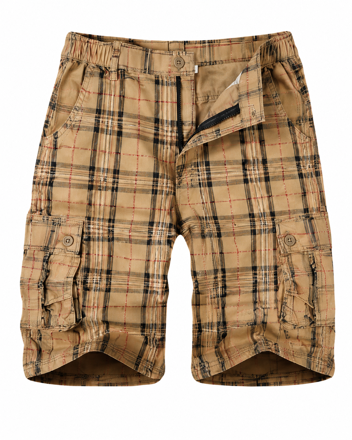 Camo Shorts for Men Classic Relaxed Fit Cargo Short Multi-Pocket Outdoor Shorts