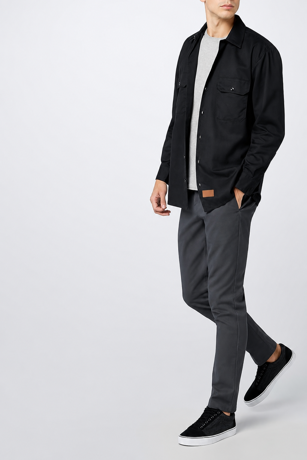 Men's Long Sleeve Work Shirt 