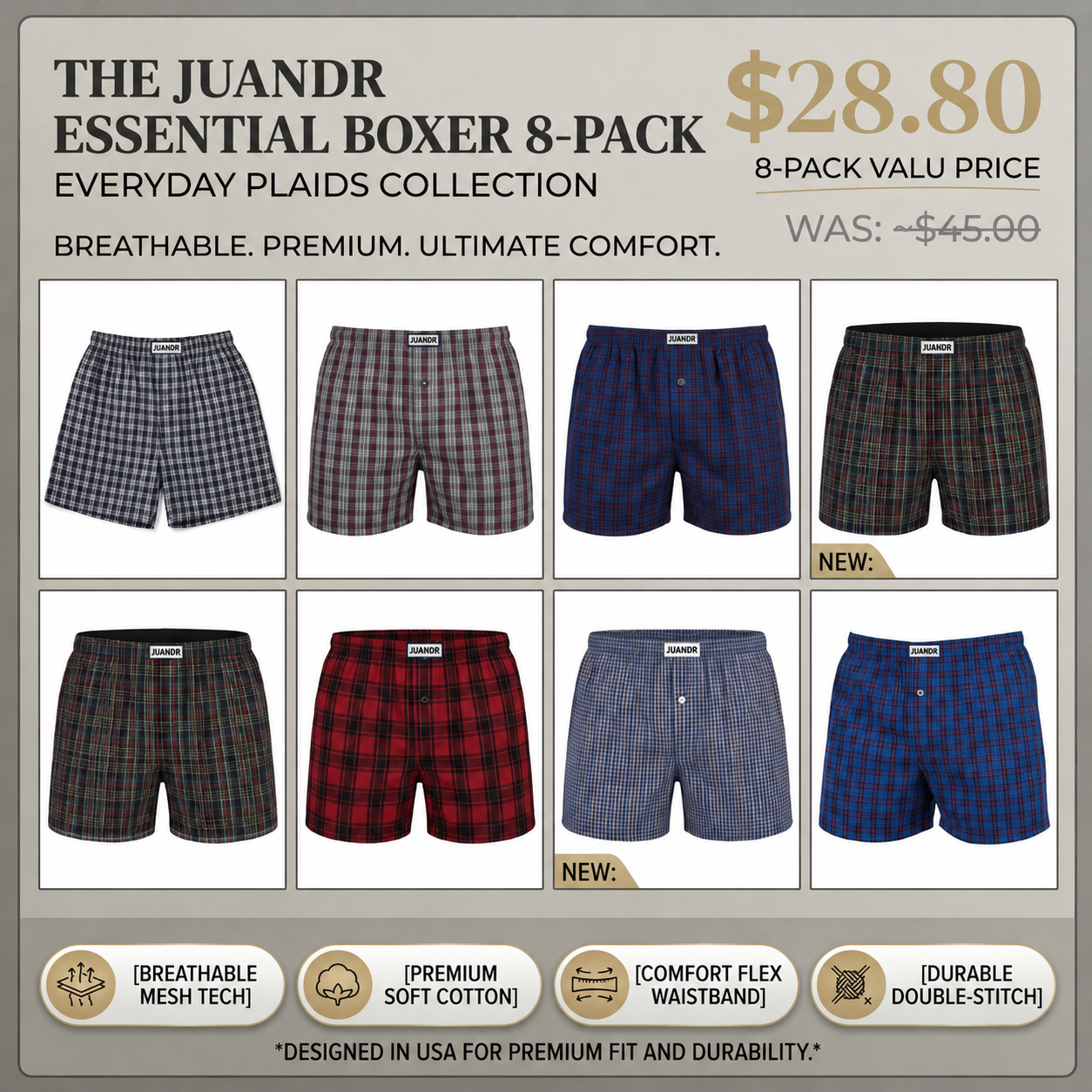 ⏳Final Hours Left! Men's Boxer Shorts Random Mixed Color