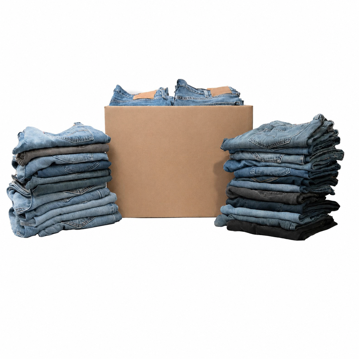 Men's loose straight jeans - Brands at low prices - only available on our website