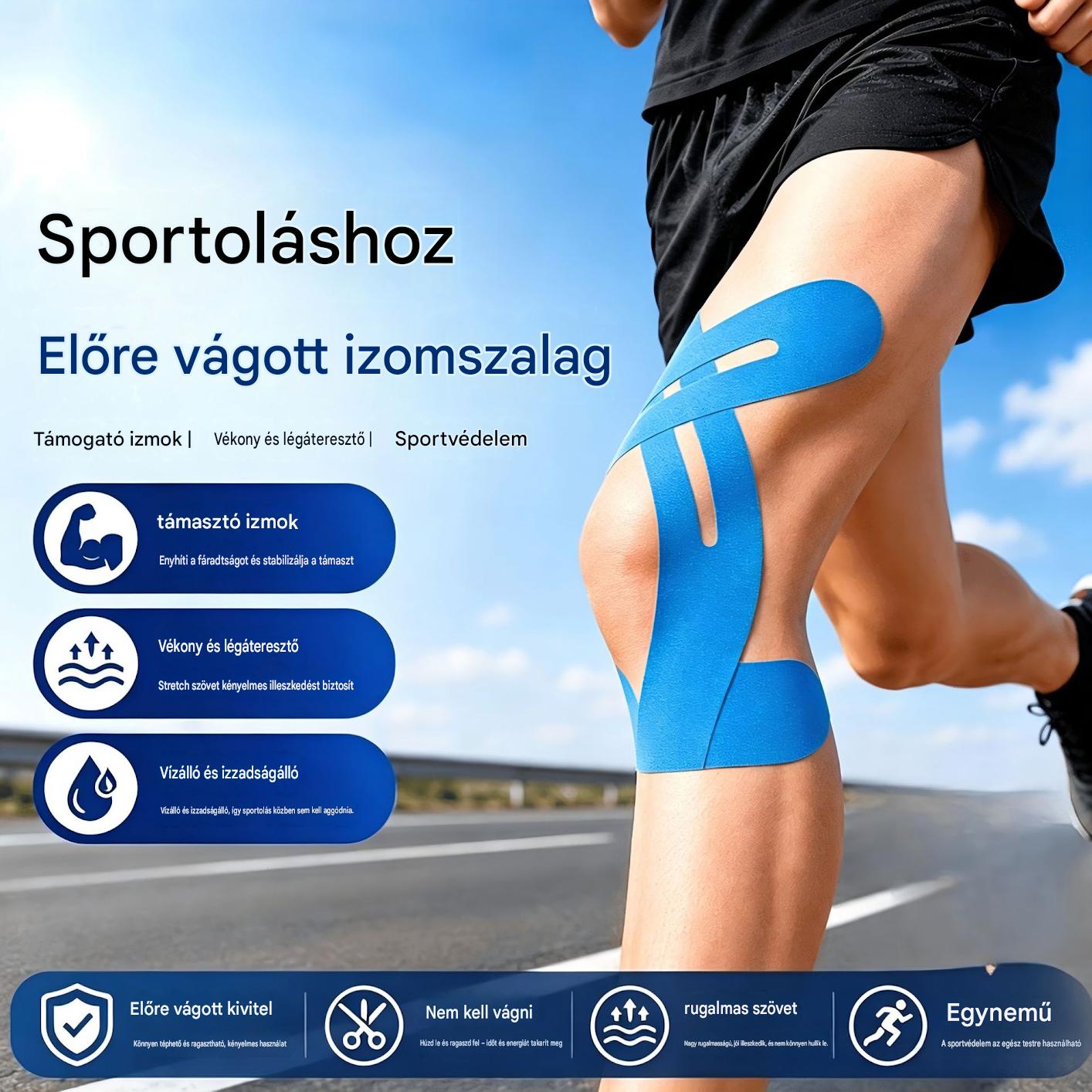 Kinesio térdszalag (10 db) KINOTAP