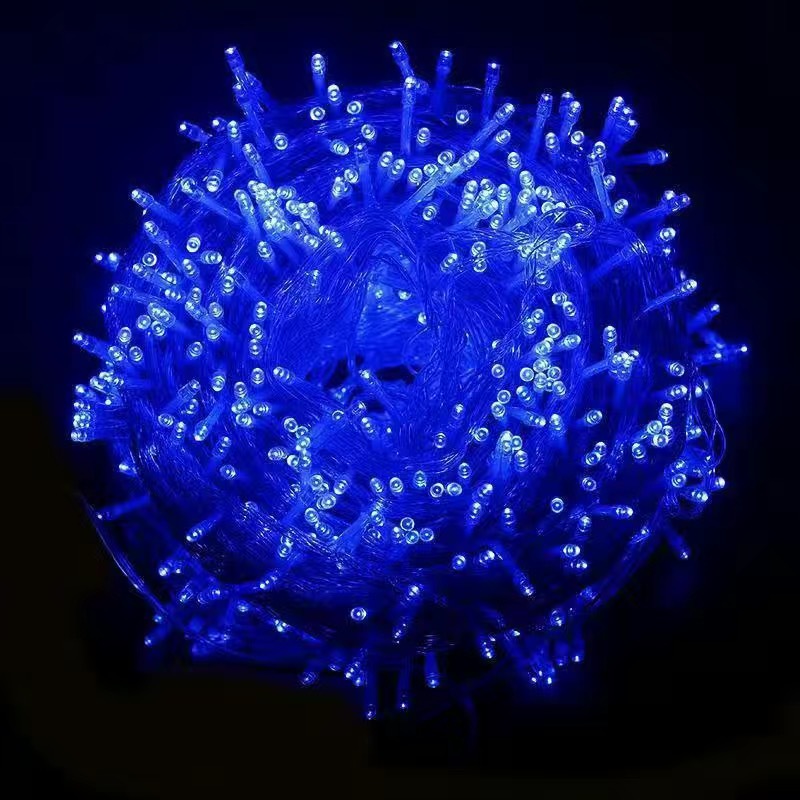 Mesebeli lila LED-es vízesésfények