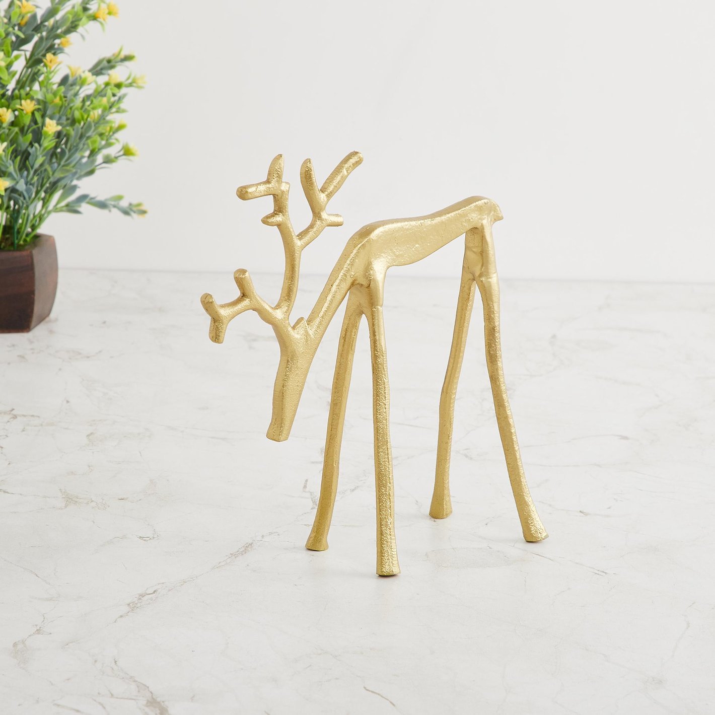 🎅Świąteczne bestsellery🦌Czarne figurki reniferów, dekoracje świąteczne