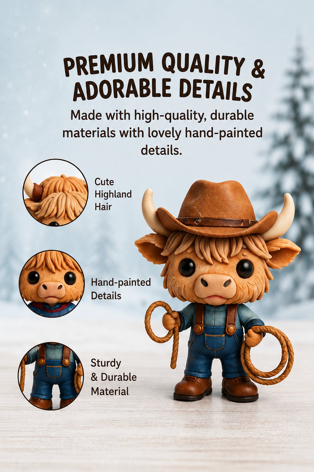 🔥Utolsó nap 50% KEDVEZMÉNY - 🐂🎁2026-os Highland Cow adventi naptár | Minden nap új meglepetéseket tartogat (📦Vásároljon 2 terméket ingyenes szállítással)