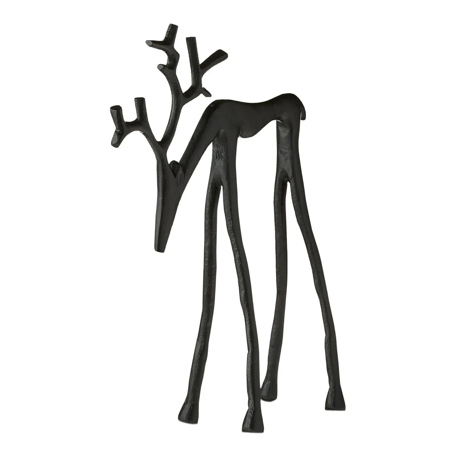 🎅Świąteczne bestsellery🦌Czarne figurki reniferów, dekoracje świąteczne