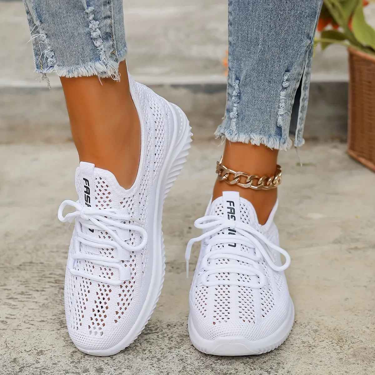 🔥Utolsó napi akció 50% KEDVEZMÉNY - Női puha talpú, csúszásgátló, lélegző, hétköznapi cipők