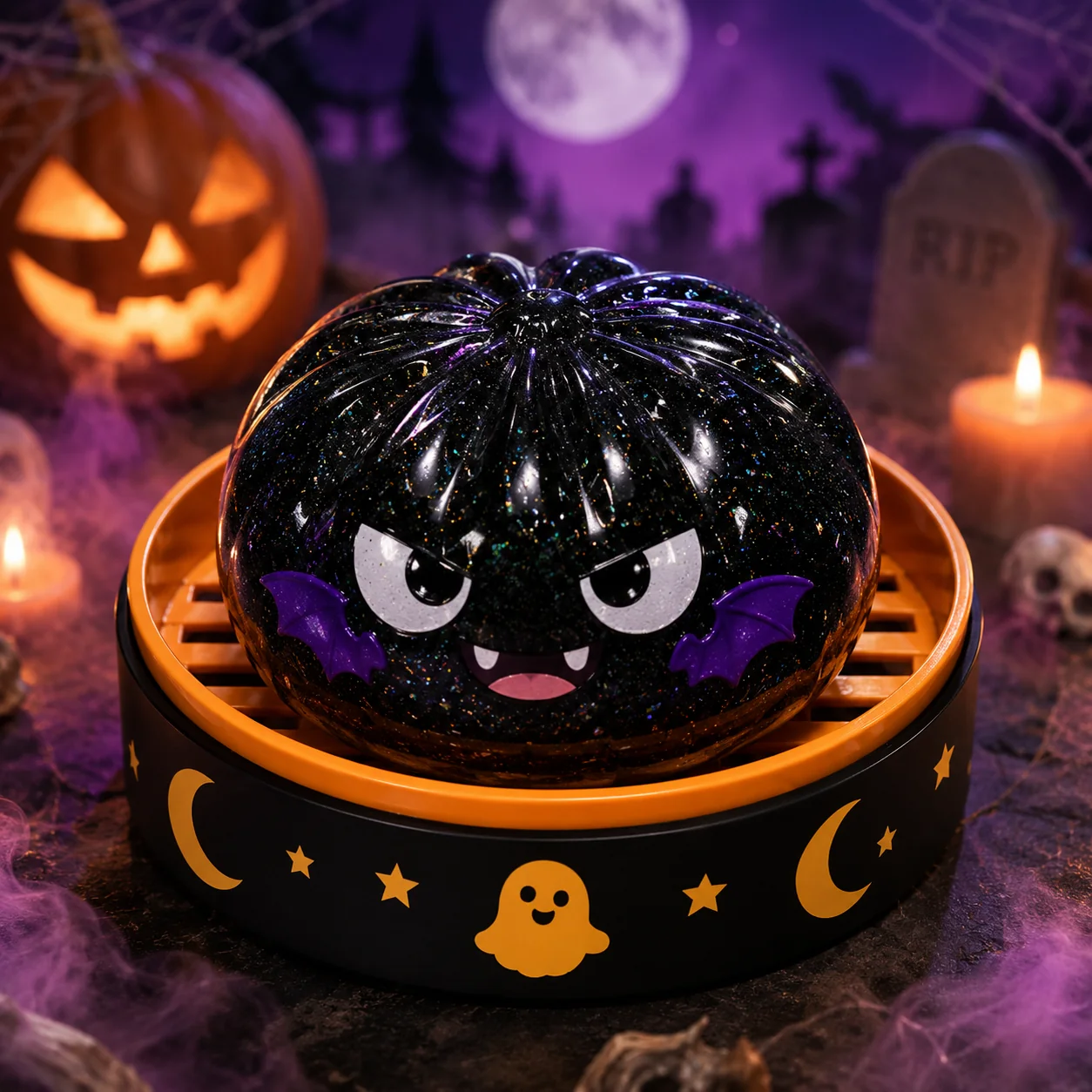 Halloween Gombóc Squishy - Misztikus Vakdoboz