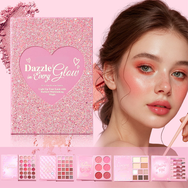 🎉✨️Hihetetlen 70% kedvezmény!💄Sminkesek ajánlásával!👱🏻‍♀️Egyetlen paletta lefedi az összes teljes arc kinézetedet! Mindent az egyben sminkpaletta könyvkészlet