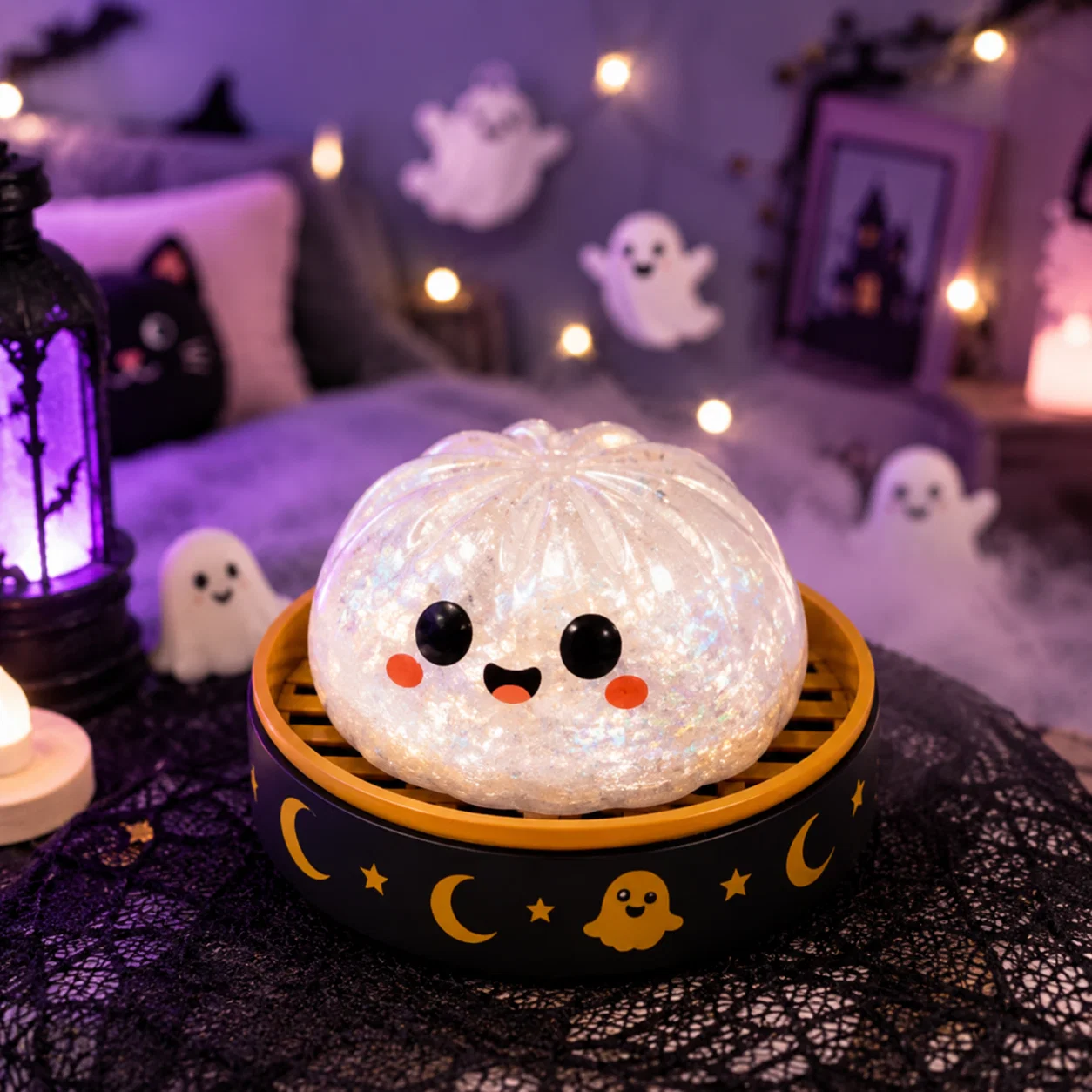 Halloween Gombóc Squishy - Misztikus Vakdoboz