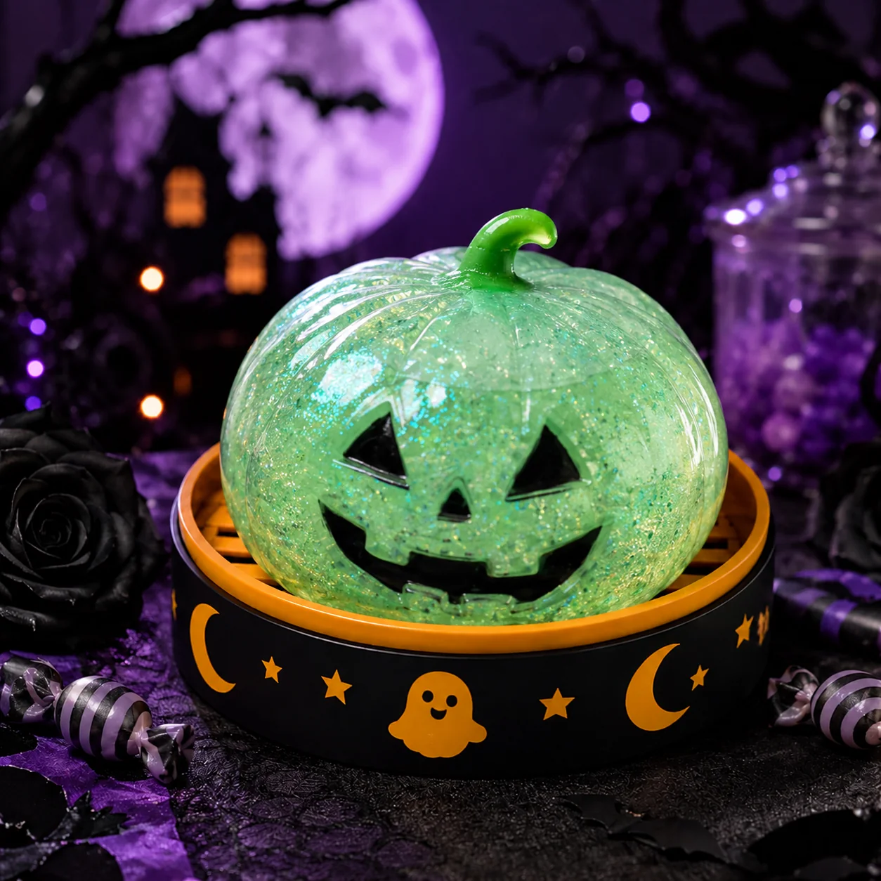 Halloween Gombóc Squishy - Misztikus Vakdoboz