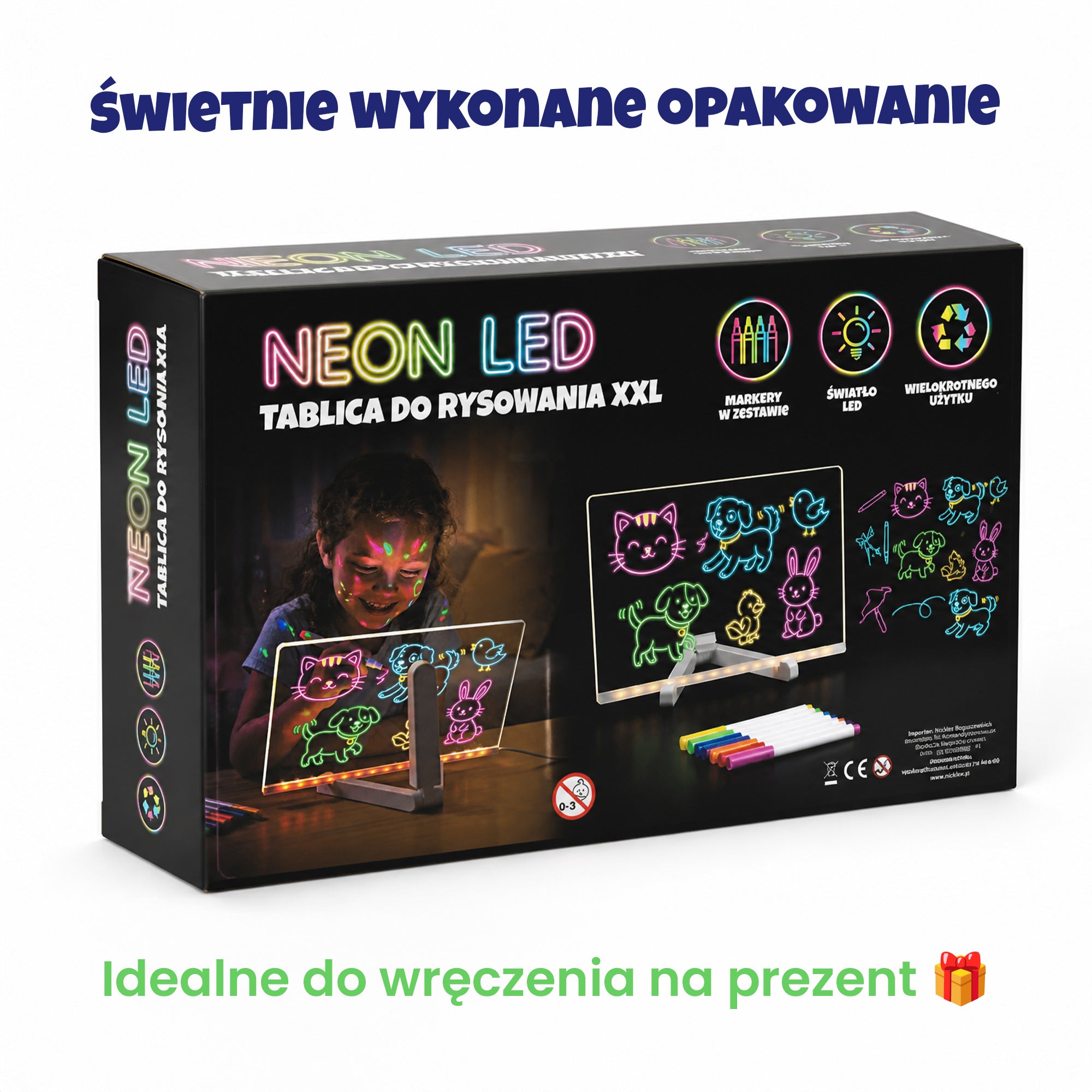 GlowBoard - XXL LED-es világító rajztábla