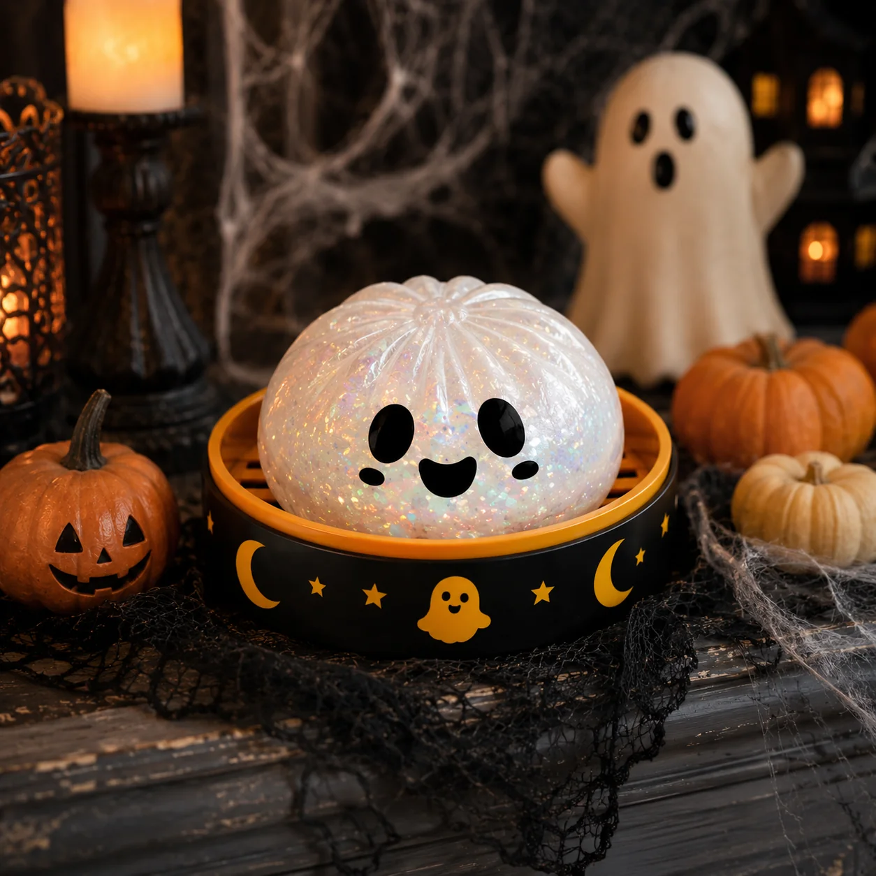 Halloween Gombóc Squishy - Misztikus Vakdoboz