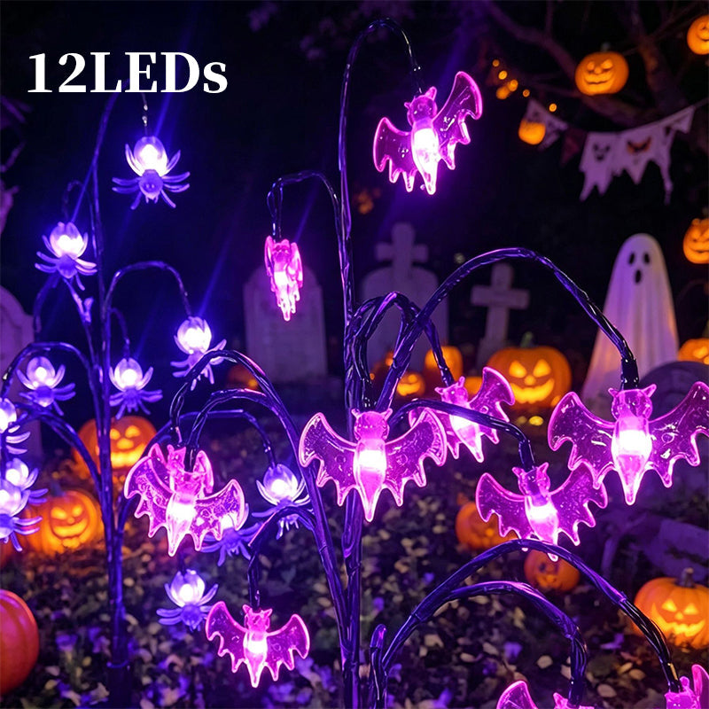 🎃HALLOWEEN NAGY AKCIÓ💞50 000+ DARAB ELADOTT!🦇 50% KEDVEZMÉNY!👻Vízálló Halloween töklámpás napelemes ágfények💀