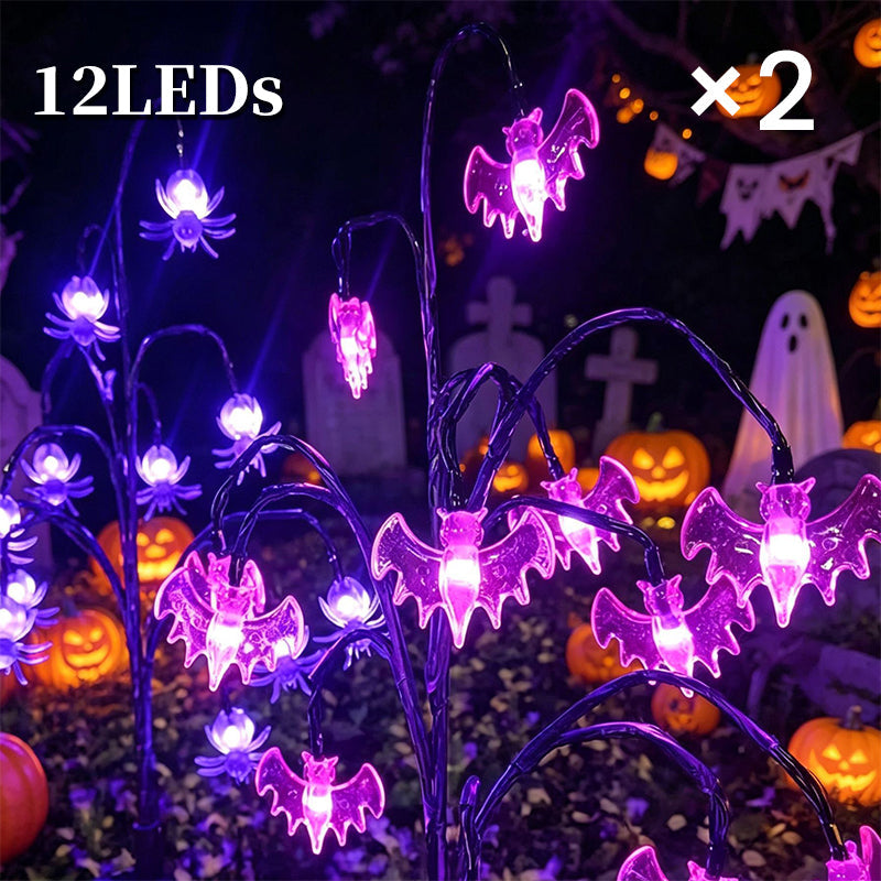 🎃HALLOWEEN NAGY AKCIÓ💞50 000+ DARAB ELADOTT!🦇 50% KEDVEZMÉNY!👻Vízálló Halloween töklámpás napelemes ágfények💀