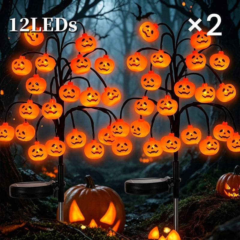 🎃HALLOWEEN NAGY AKCIÓ💞50 000+ DARAB ELADOTT!🦇 50% KEDVEZMÉNY!👻Vízálló Halloween töklámpás napelemes ágfények💀