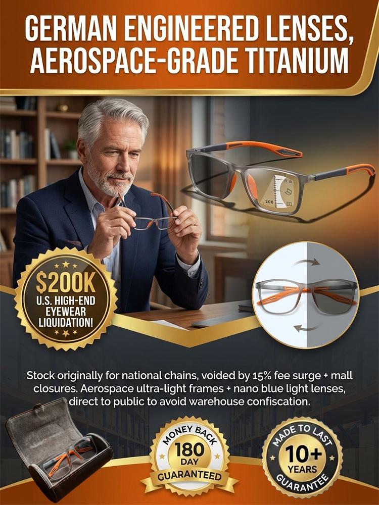 👓✨ Smart zoom photosensitive glasses, one pair covers both near and far vision with no need to switch other glasses. Built-in smart sensor auto-tints outdoors and turns into professional sunglasses in seconds 🕶️.